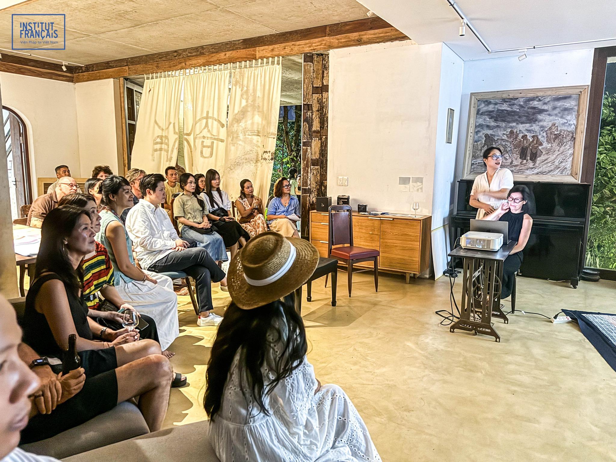 Isabelle Le Minh open studio at Kyara Arthouse